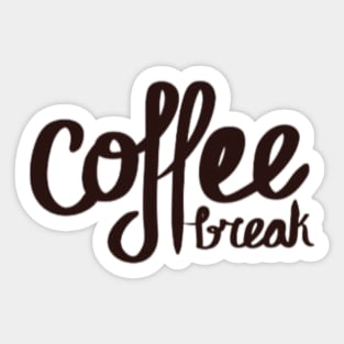 Coffee break Sticker